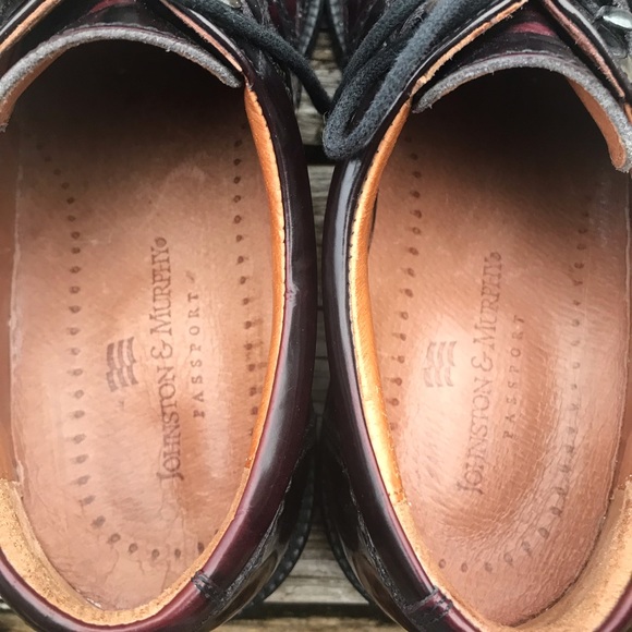 Johnston & Murphy Passport Men’s Leather Dress Shoes. Size 8 - Picture 7 of 8